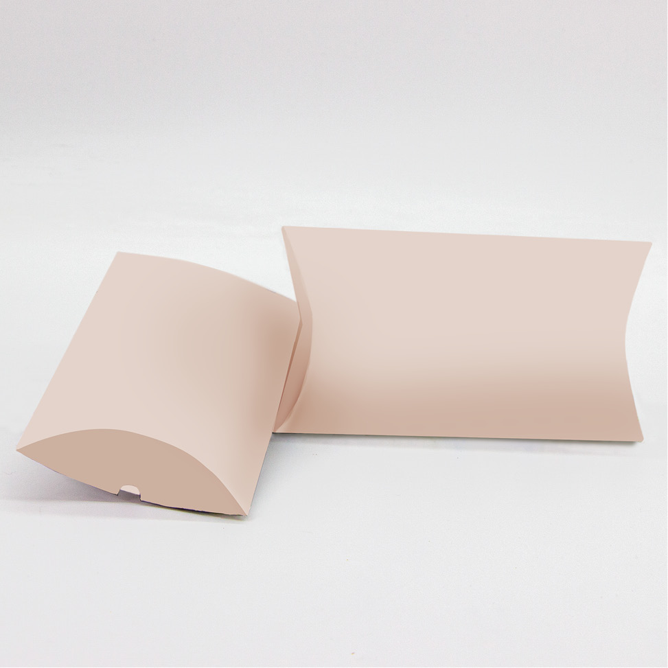 Κουτί Pillow Box 3x8x13cm με τυπωμένο μόκα